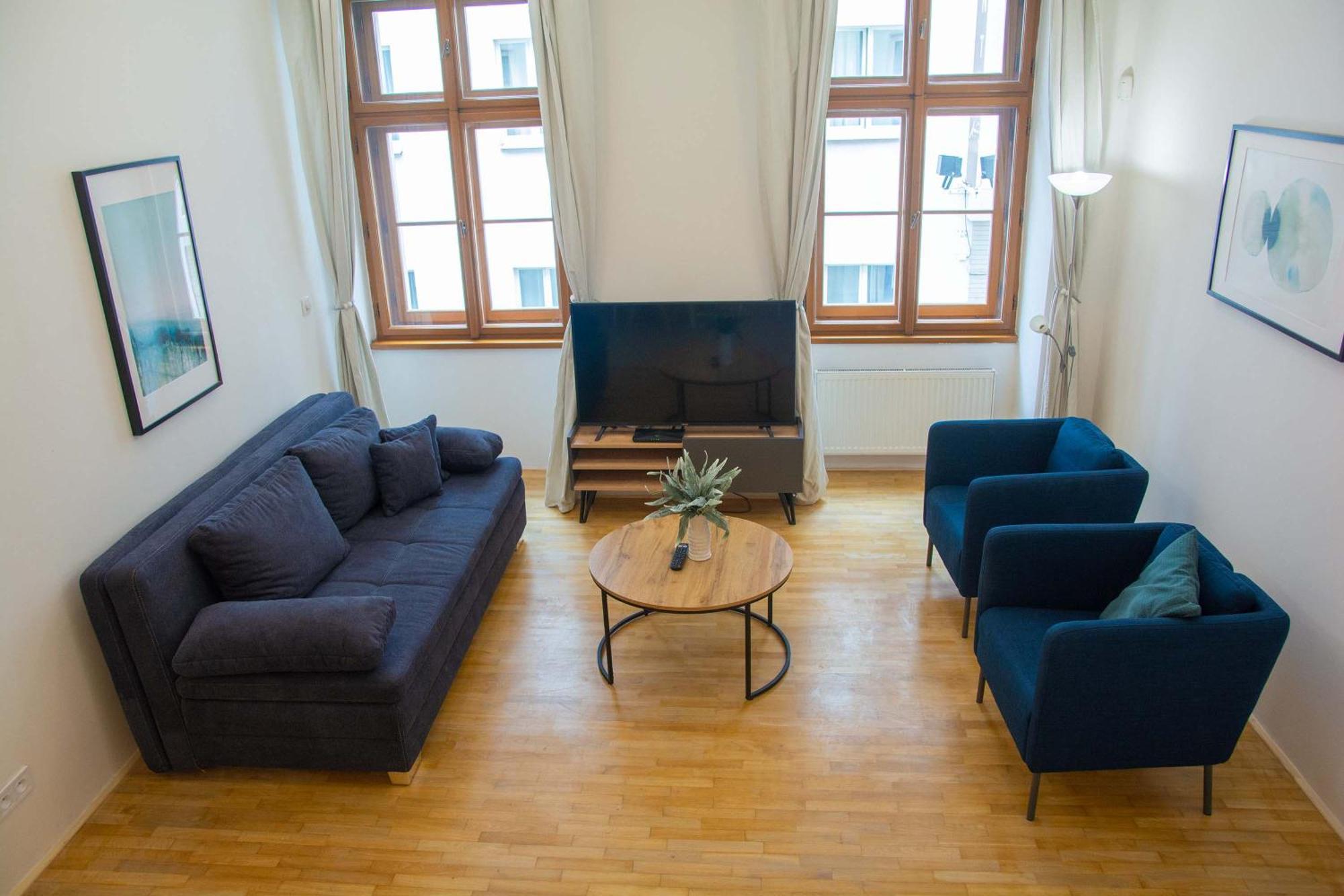 City Centre Apartment With Parking Прага Экстерьер фото
